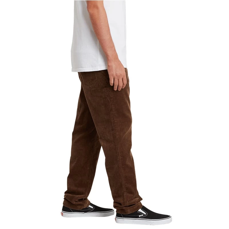 VOLCOM LOUIE LOPEZ TAPERED CORD DARK EARTH PANTALONI 8 VOLCOM LOUIE LOPEZ TAPERED CORD DARK EARTH PANTALONI - immagine 6