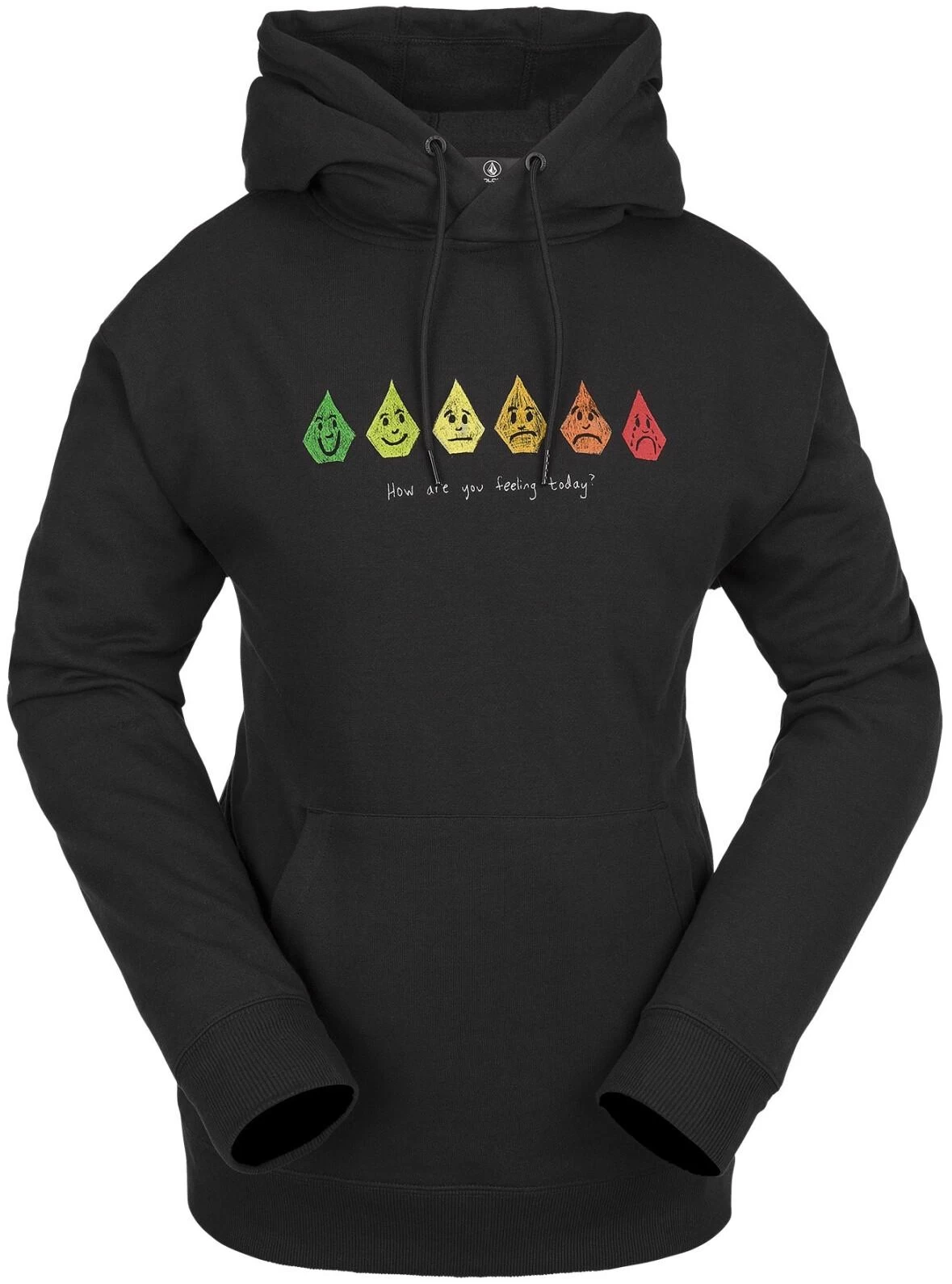 VOLCOM MELANCON BLACK FELPA 3 VOLCOM MELANCON BLACK FELPA