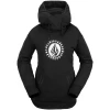 VOLCOM SPRING SHRED HOODY BLACK FELPA SNOWBOARD DONNA -Negozio Di Pattini 2volcom spring shred hoody black felpa snowboard donna 1000x1000