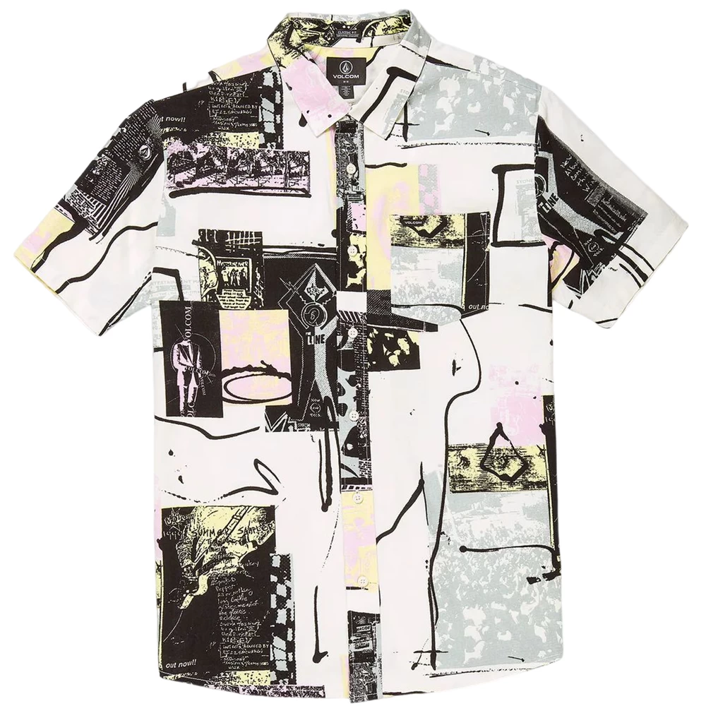 VOLCOM V ENTERTAINMENT WHITECAP GREY CAMICIA 3 VOLCOM V ENTERTAINMENT WHITECAP GREY CAMICIA