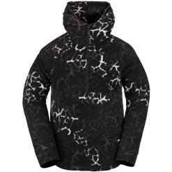 VOLCOM V-SCIENCE 1/2 ZIP BLACK GIRAFFEE PILE