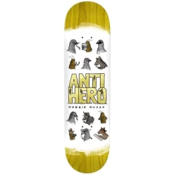 ANTIHERO ROBBIE RUSSO USUAL SUSPECTS 8.25" TAVOLA SKATEBOARD