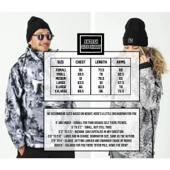 BRETHREN ACCESS ANORAK - BLEACHED/BLACK DIE GIACCA SNOWBOARD -Negozio Di Pattini 3brethren access anorak darkside black giacca snowboard 1200x1200 2