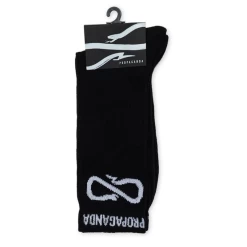 PROPAGANDA CLASSIC BLACK CALZINI -Negozio Di Pattini 3classic socks black 1000x1000