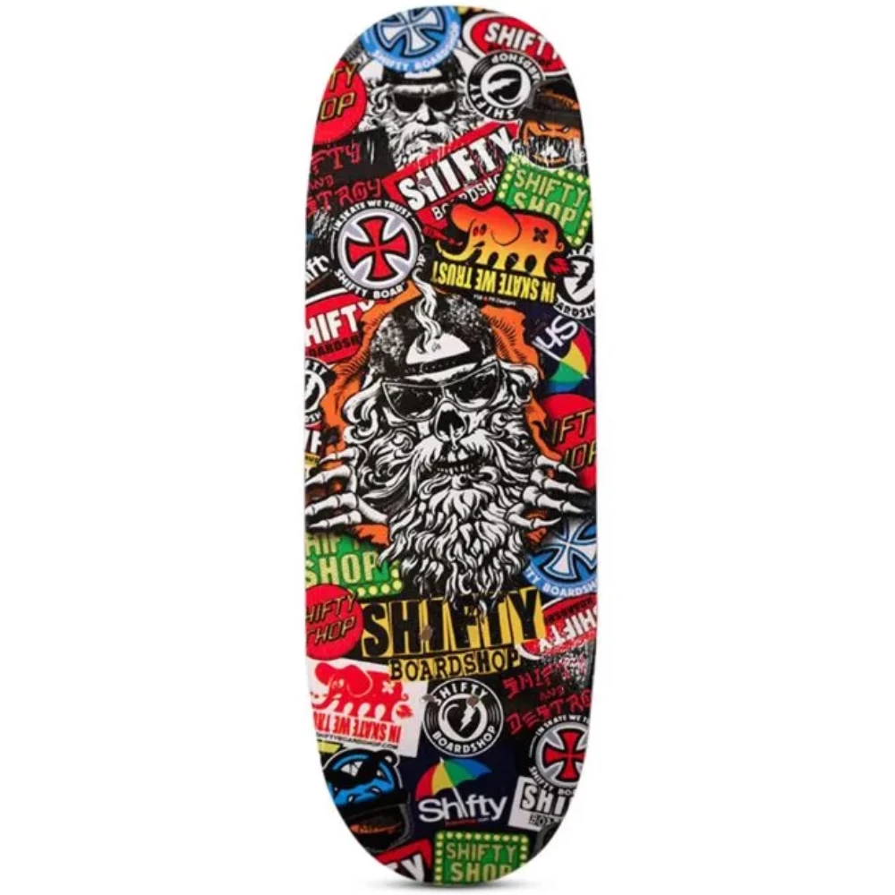 CLOSE UP SHIFTY BOARDSHOP 33MM FINGER SKATE COMPLETO 4 CLOSE UP SHIFTY BOARDSHOP 33MM FINGER SKATE COMPLETO - immagine 2