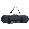 DC SHOES DC ALL WEATHER BLACK TOPOGRAPHIC SKATEBOARD BAG