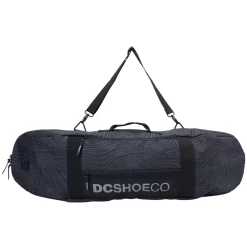 DC SHOES DC ALL WEATHER BLACK TOPOGRAPHIC SKATEBOARD BAG