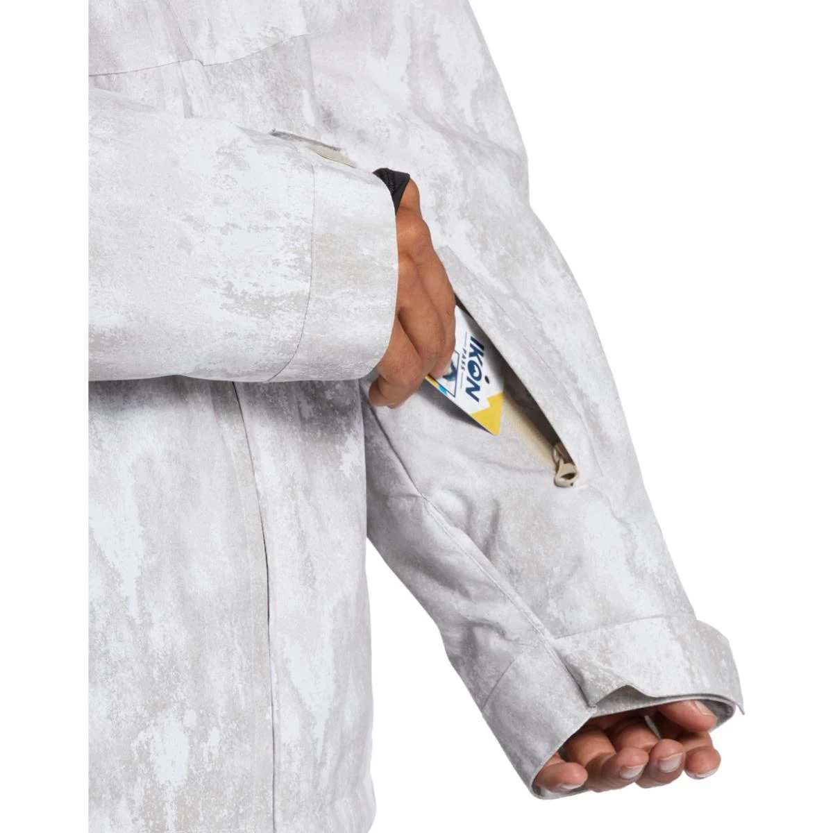 DC SHOES DC BASIS PRINT SAND STONE GIACCA SNOWBOARD 6 DC SHOES DC BASIS PRINT SAND STONE GIACCA SNOWBOARD - immagine 4