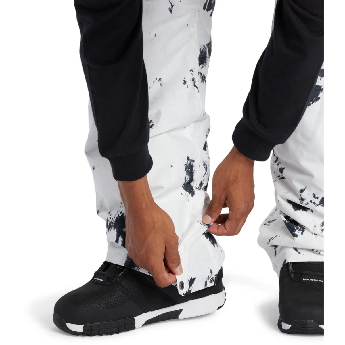 DC SHOES DC DOCILE BIB SNOW CAMO PANTALONI SNOWBOARD 6 DC SHOES DC DOCILE BIB SNOW CAMO PANTALONI SNOWBOARD - immagine 4
