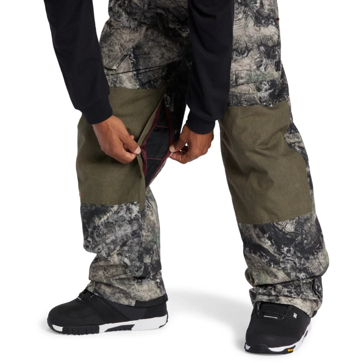 DC SHOES DC SHADOW BIB MOSSY OAK TERRA COYOTE CAMO PANTALONI SNOWBOARD 6 DC SHOES DC SHADOW BIB MOSSY OAK TERRA COYOTE CAMO PANTALONI SNOWBOARD - immagine 4