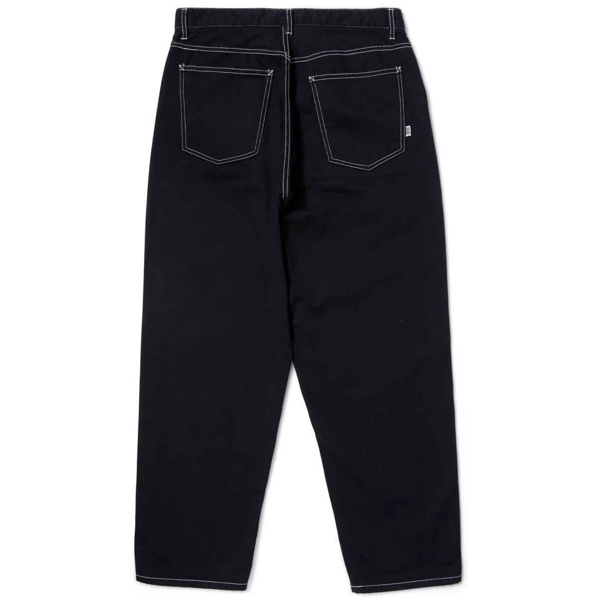 HUF CROMER BLACK/WHITE PANTALONI 4 HUF CROMER BLACK/WHITE PANTALONI - immagine 2