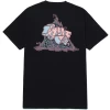 HUF QUAKE TRIPLE TRIANGLE BLACK T-SHIRT -Negozio Di Pattini 3huf quake triple triangle black t shirt 1