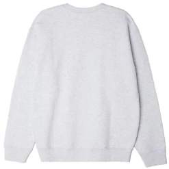 OBEY MINI BOX LOGO CREW SPECIALTY ASH FELPA -Negozio Di Pattini 3mini box logo crew specialty fleece ash 1
