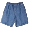 OBEY EASY DENIM CARPENTER LIGHT INDIGO SHORTS -Negozio Di Pattini 3obey easy denim carpenter light indigo shorts 1