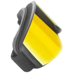 OUT OF KATANA BLACK SILICONE (The One Nero) MASCHERA SNOWBOARD -Negozio Di Pattini 3out of katana black silicone smoke storm maschera snowboard 1000x1000 1