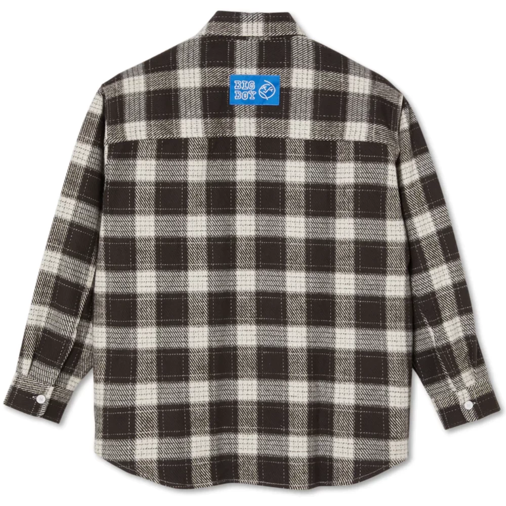 POLAR FLANEL BIG BOY BROWN CAMICIA 4 POLAR FLANEL BIG BOY BROWN CAMICIA - immagine 2
