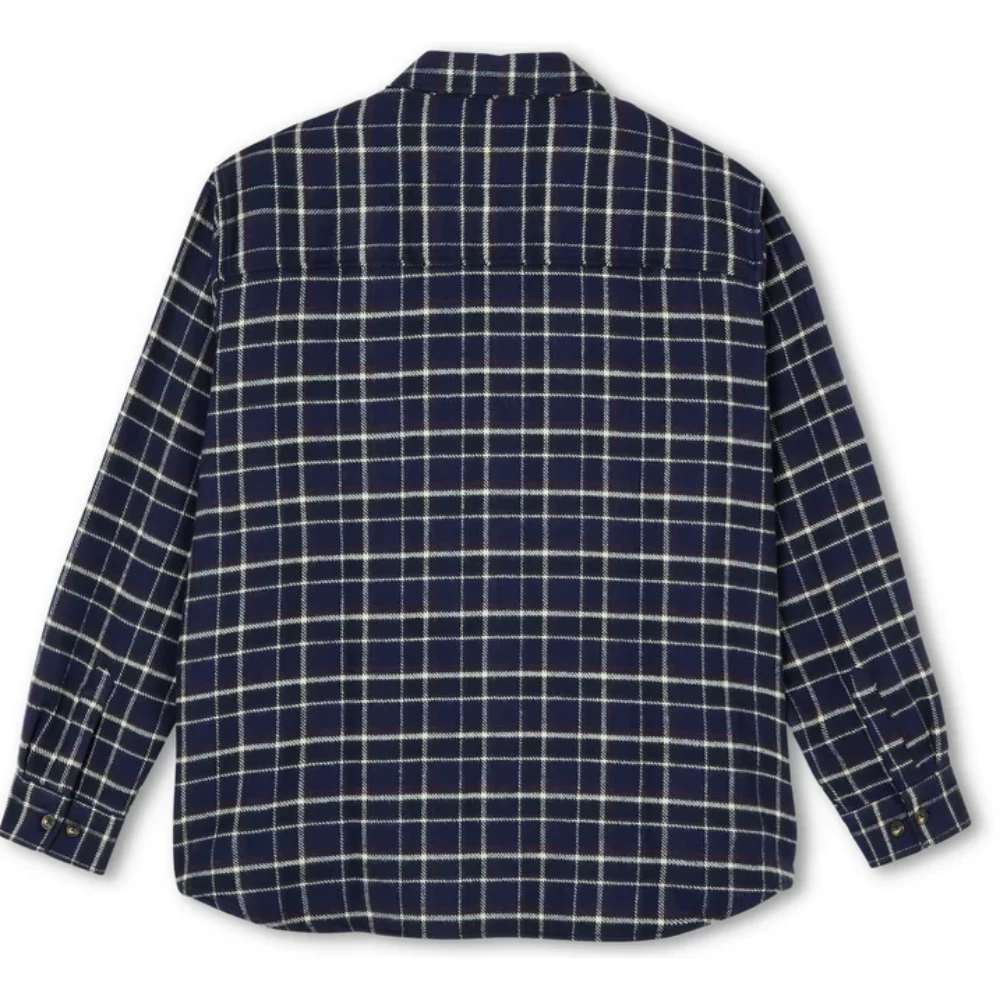 POLAR FLANEL NAVY CAMICIA 4 POLAR FLANEL NAVY CAMICIA - immagine 2