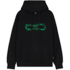 PROPAGANDA LOGO FIRE BLACK FELPA