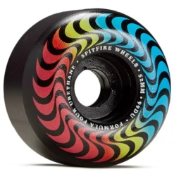 SPITFIRE TEAM TRIPPY SWIRL F4 99A RADIAL 53MM RUOTE -Negozio Di Pattini 3team trippy swirl f4 99 radial 52mm