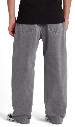 VOLCOM BILLOW LIGHT GREY PANTALONI -Negozio Di Pattini 3volcom billow light grey pantaloni