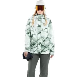 VOLCOM BOLT INS WHITE ICE GIACCA SNOWBOARD DONNA -Negozio Di Pattini 3volcom bolt ins white ice giacca snowboard donna 1200x1200