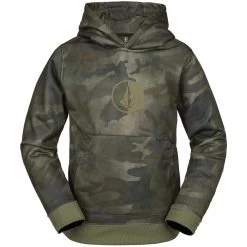 VOLCOM RIDING CLOUDWASH CAMO FELPA SNOWBOARD BAMBINO