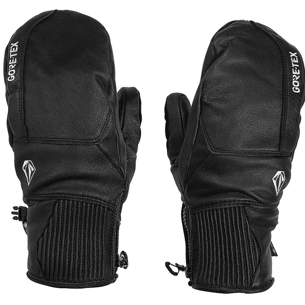 VOLCOM SERVICE GORE-TEX BLACK GUANTI SNOWBOARD 3 VOLCOM SERVICE GORE-TEX BLACK GUANTI SNOWBOARD