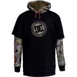 DC SHOES DC DRYDEN ANGLED CAMO/BLACK FELPA SNOWBOARD