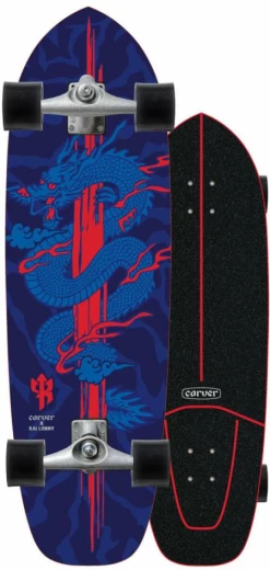 Carver™ CARVER KAI DRAGON C7 34" SURFSKATE Kai Lenny Pro Model