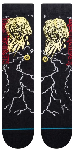 STANCE X METALLICA NO NIGHT CITY BLACK CALZINI