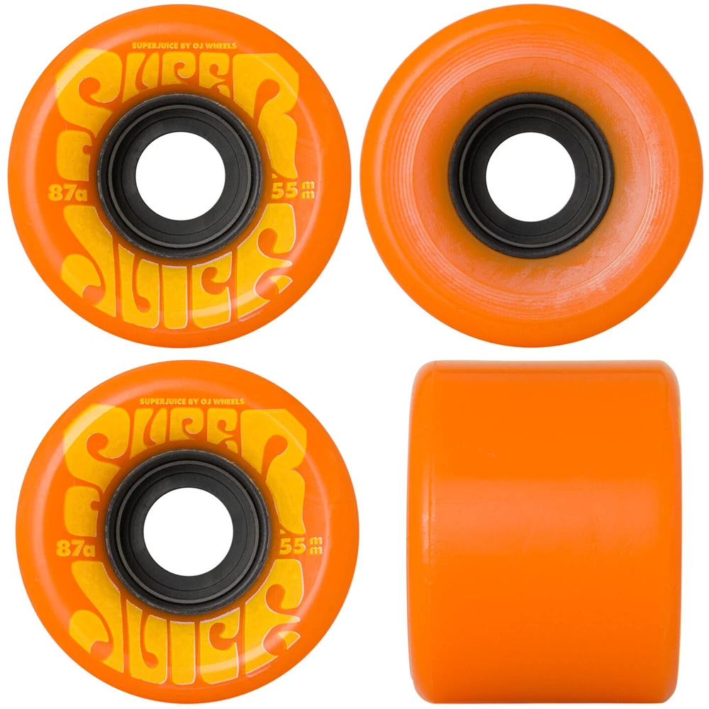 OJ WHEELS MINI SUPER JUICE 55mm - 87A ORANGE RUOTE SKATEBOARD 6 OJ WHEELS MINI SUPER JUICE 55mm - 87A ORANGE RUOTE SKATEBOARD - immagine 4