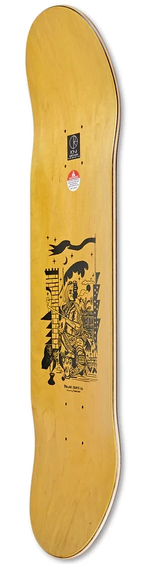 POLAR POT DEMONS AARON HERRINGTON 8.25" TAVOLA SKATEBOARD 5 POLAR POT DEMONS AARON HERRINGTON 8.25" TAVOLA SKATEBOARD - immagine 3