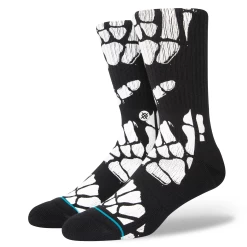 STANCE ZOMBIE HANG BLACK CALZINI -Negozio Di Pattini 4stance zombie hang black calzini