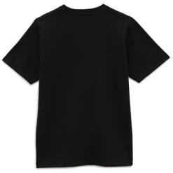 VANS CHECKS BLACK T-SHIRT BAMBINO -Negozio Di Pattini 4vans checks black t shirt bambino 1