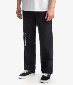 VANS ELIJAH BERLE LOOSE CARPENTER BLACK PANTALONI -Negozio Di Pattini 4vans elijah berle loose carpenter black pantaloni