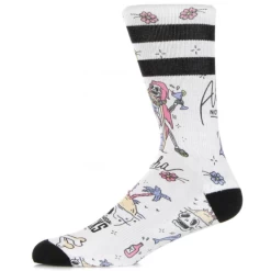 AMERICAN SOCKS SIGNATURE LIVE NOW WHITE CALZINI -Negozio Di Pattini 5american socks signature live now white calzini 1