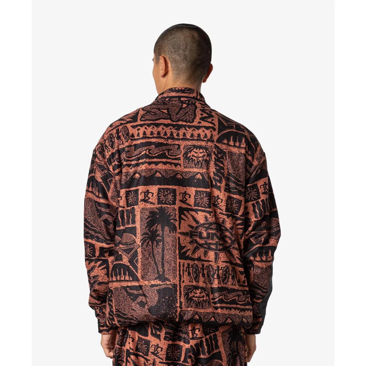 FUNKY TRIBE FULL ZIP RUST GIACCA 7 FUNKY TRIBE FULL ZIP RUST GIACCA - immagine 5