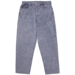 HUF CROMER WASHED DUST PURPLE PANTALONI