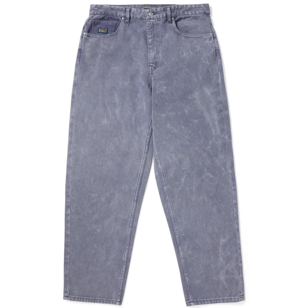 HUF CROMER WASHED DUST PURPLE PANTALONI 3 HUF CROMER WASHED DUST PURPLE PANTALONI