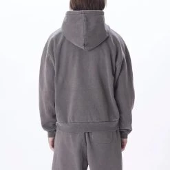 OBEY LOWERCASE ZIP PIGMENT DIGITAL BLACK FELPA -Negozio Di Pattini 5obey lowercase zip pigment digital black felpa 1200x1200