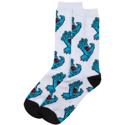 SANTA CRUZ MULTI HAND BLACK AND WHITE (2PZ) CALZINI -Negozio Di Pattini 5santa cruz multi hand black and white 2pz calzini 1