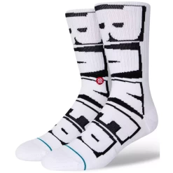 STANCE X BAKER WHITE CALZINI -Negozio Di Pattini 5stance baker white calzini 1
