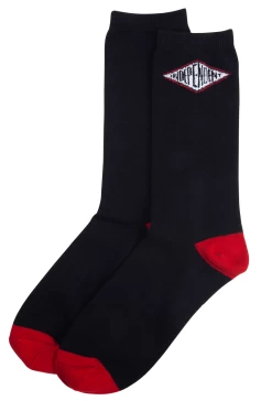 INDEPENDENT SUMMIT SOCKS (2 PAIR PACK) WHITE/BLACK CALZINI -Negozio Di Pattini 5summit socks 2 pair pack white e black