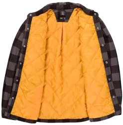 VOLCOM BOWERED PEWTER CAMICIA -Negozio Di Pattini 5volcom bowered pewter camicia 1