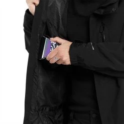 VOLCOM L INSULATED GORE-TEX BLACK GIACCA SNOWBOARD -Negozio Di Pattini 5volcom l insulated gore tex black giacca snowboard 1200x1200