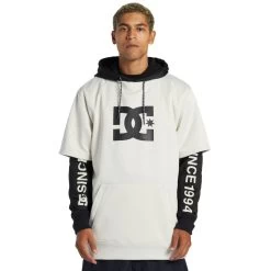 DC SHOES DC DRYDEN SILVER BIRCH FELPA SNOWBOARD