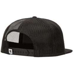 DC SHOES DC GAS STATION TRUCKER BLACK CAPPELLO BAMBINO -Negozio Di Pattini 6dc gas station trucker black cappello 1000x1000