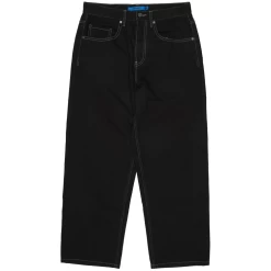 DC SHOES JEANS WORKER BAGGY DENIM RRBC RAW BLACK PANTALONI