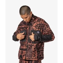 FUNKY TRIBE FULL ZIP RUST GIACCA 10 FUNKY TRIBE FULL ZIP RUST GIACCA -Negozio Di Pattini 6funky tribe full zip rust giacca 1200x1200