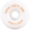 MINI LOGO A CUT 54mm 101A WHITE RUOTE SKATEBOARD -Negozio Di Pattini 6mini logo a cut 53mm 101a white ruote skateboard 1000x1000 1